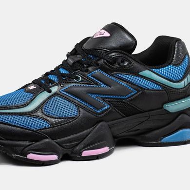 New Balance 9060 Black Blue Aqua Pink