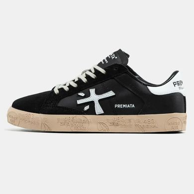 Premiata Steven Black White Gum