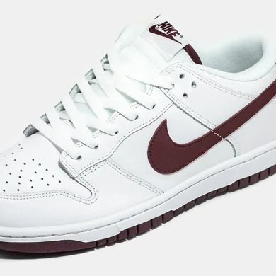 Nike Dunk Low White Team Red