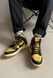 Nike Dunk High Black Yellow 7030 фото 7