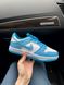 Кроссовки Nike SB Dunk Blue White 1396 фото 4