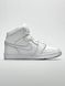 Баскетбольные кроссовки Nike Air Jordan 1 Retro High White «Grey Logo» 2 6673 фото 4