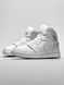Баскетбольные кроссовки Nike Air Jordan 1 Retro High White «Grey Logo» 2 6673 фото 5