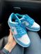 Кроссовки Nike SB Dunk Blue White 1396 фото 7