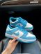 Кроссовки Nike SB Dunk Blue White 1396 фото 5