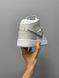 Баскетбольні кросівки Nike Air Jordan 1 Silver Grey White 7382 фото 5
