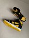 Кроссовки Nike Dunk High Black Yellow 7030 фото 6