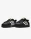 Adidas Superstar Core Black White Gold