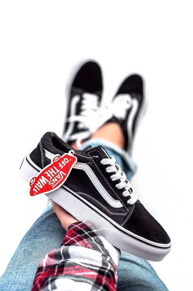 Кеди Vans Old Skool Classic Black White 5171 фото