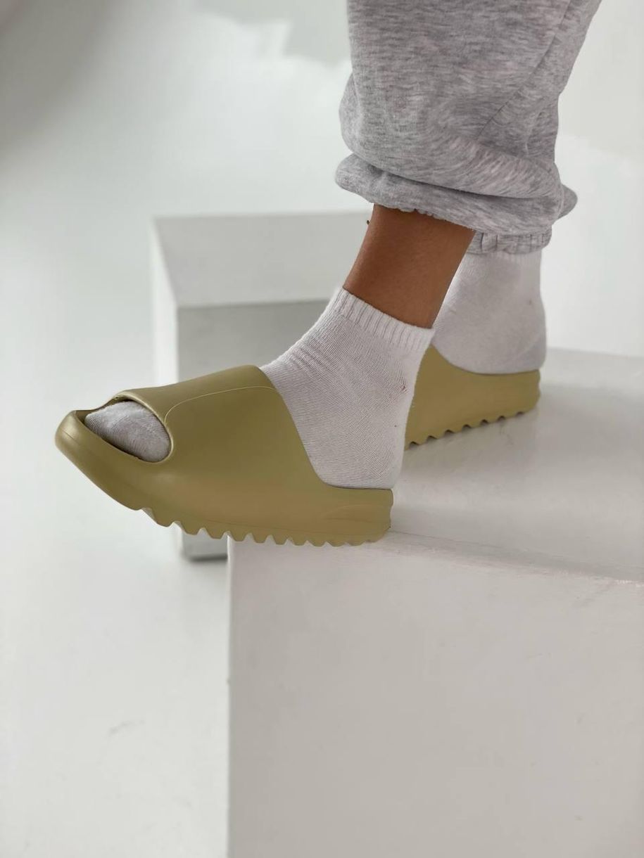 Шлепанцы Adidas Yeezy Slide Earth Bone 3312 фото