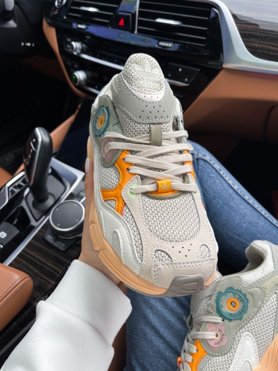 Кросівки Adidas Astir White Orange 2670 фото