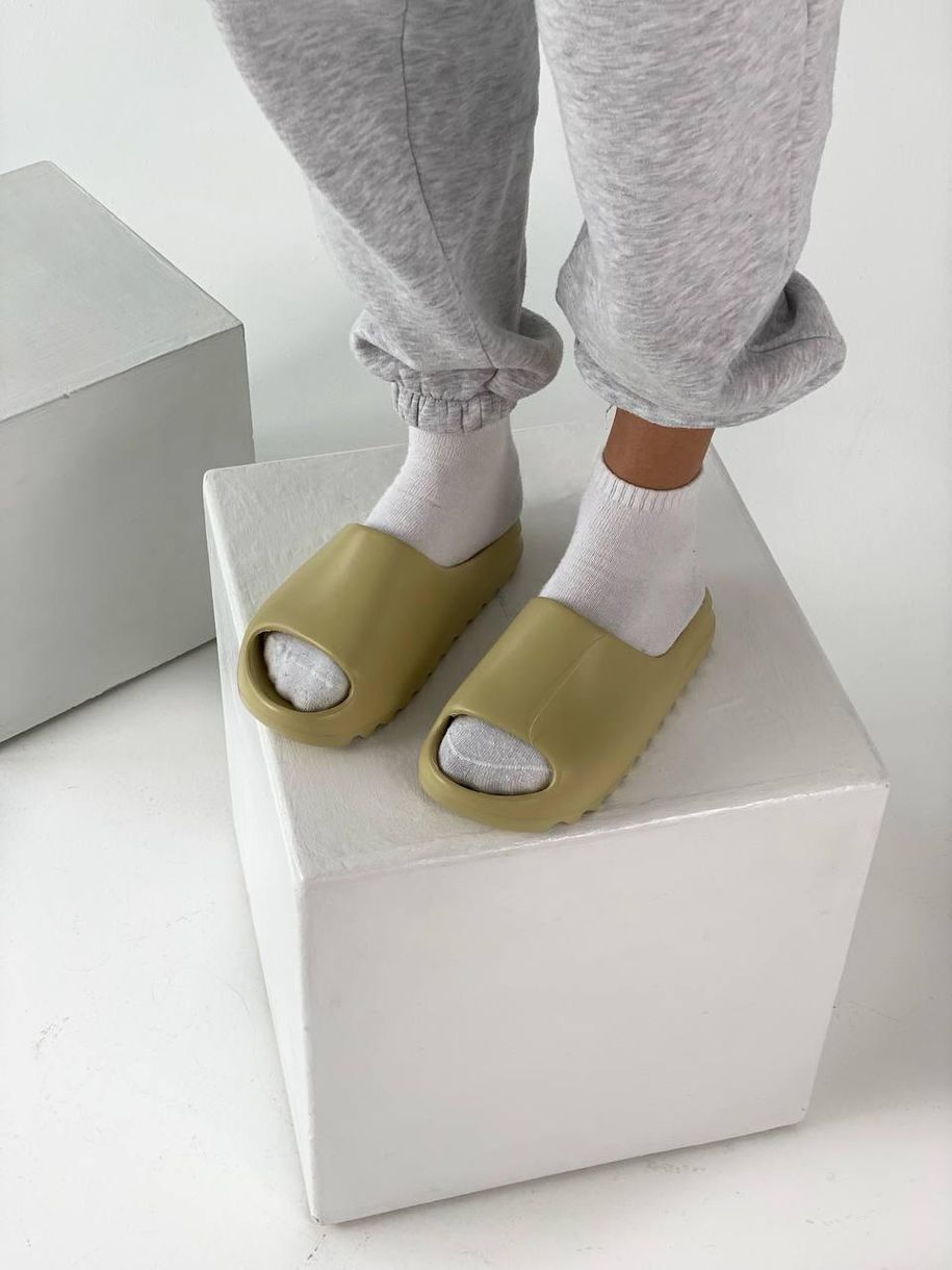 Шлепанцы Adidas Yeezy Slide Earth Bone 3312 фото