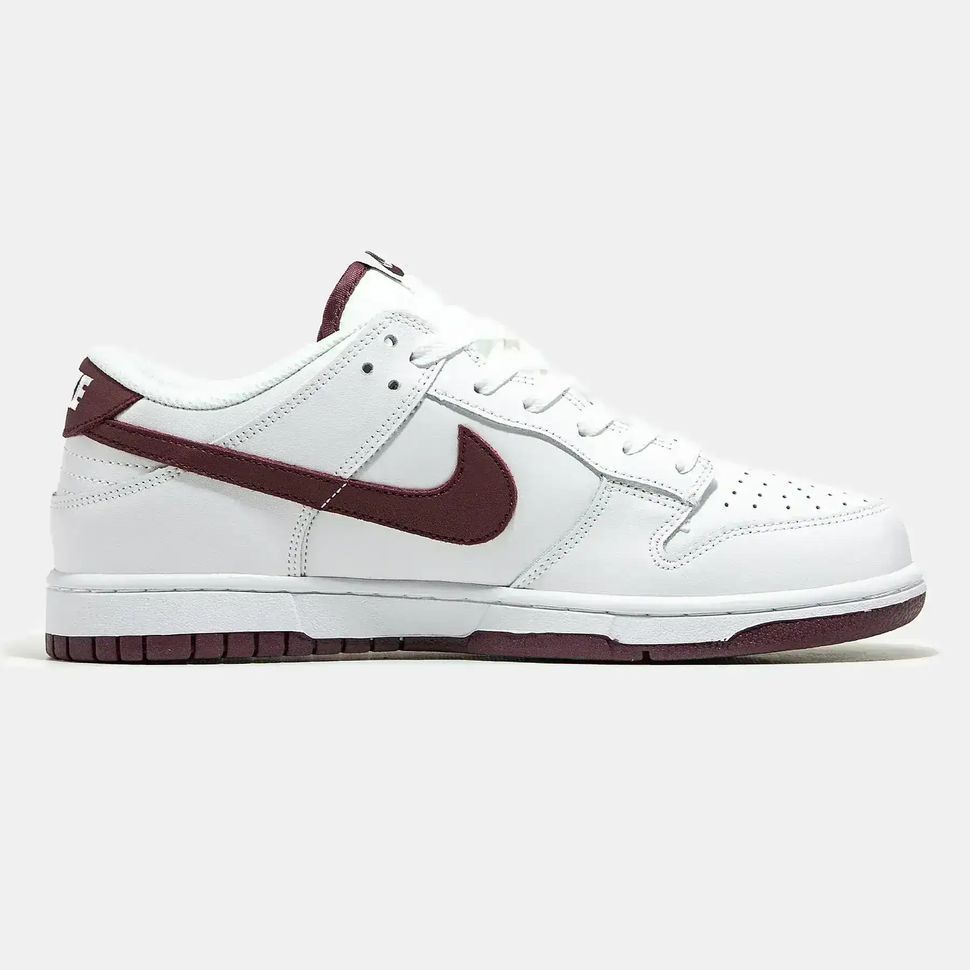 Nike Dunk Low White Team Red