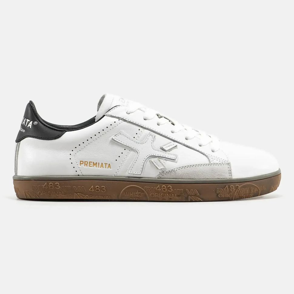 Premiata Steven White Gold Black Gum, 40