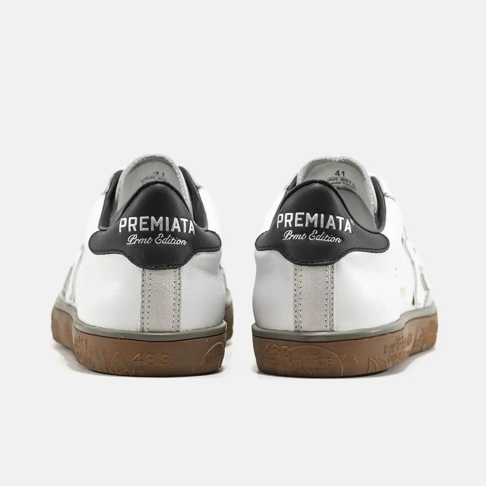Premiata Steven White Gold Black Gum, 40