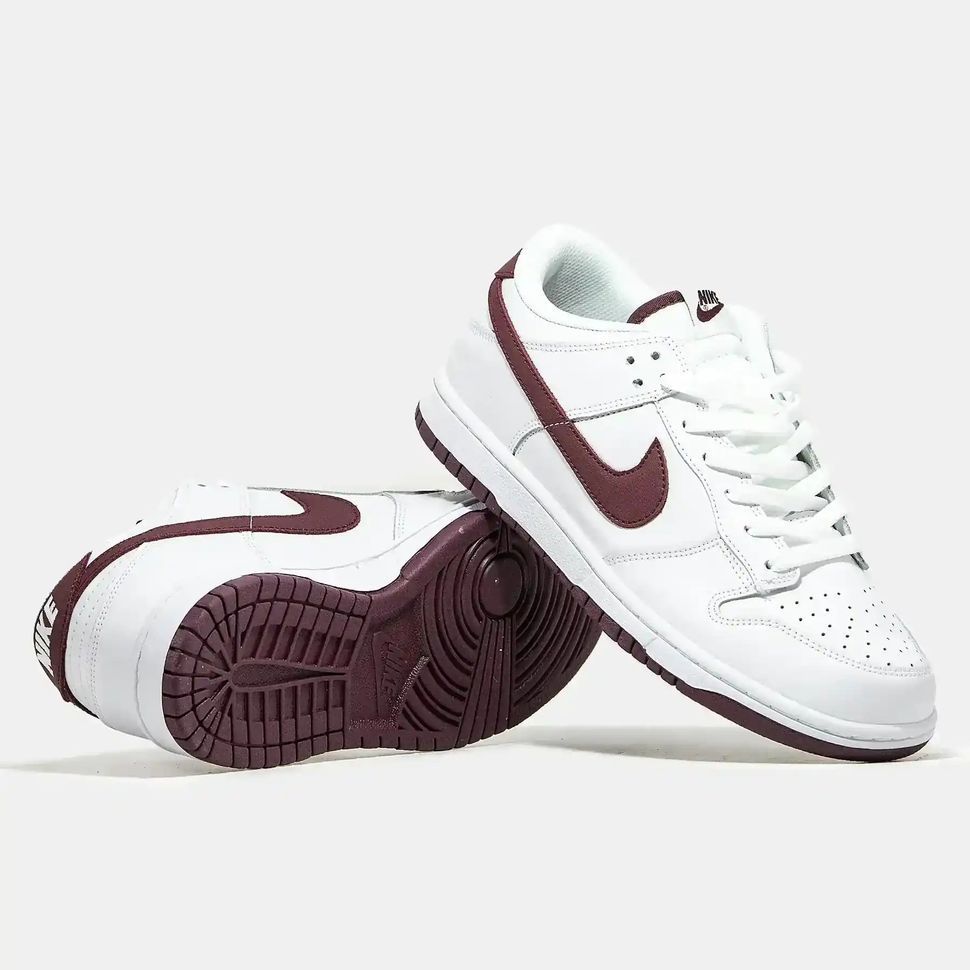Nike Dunk Low White Team Red
