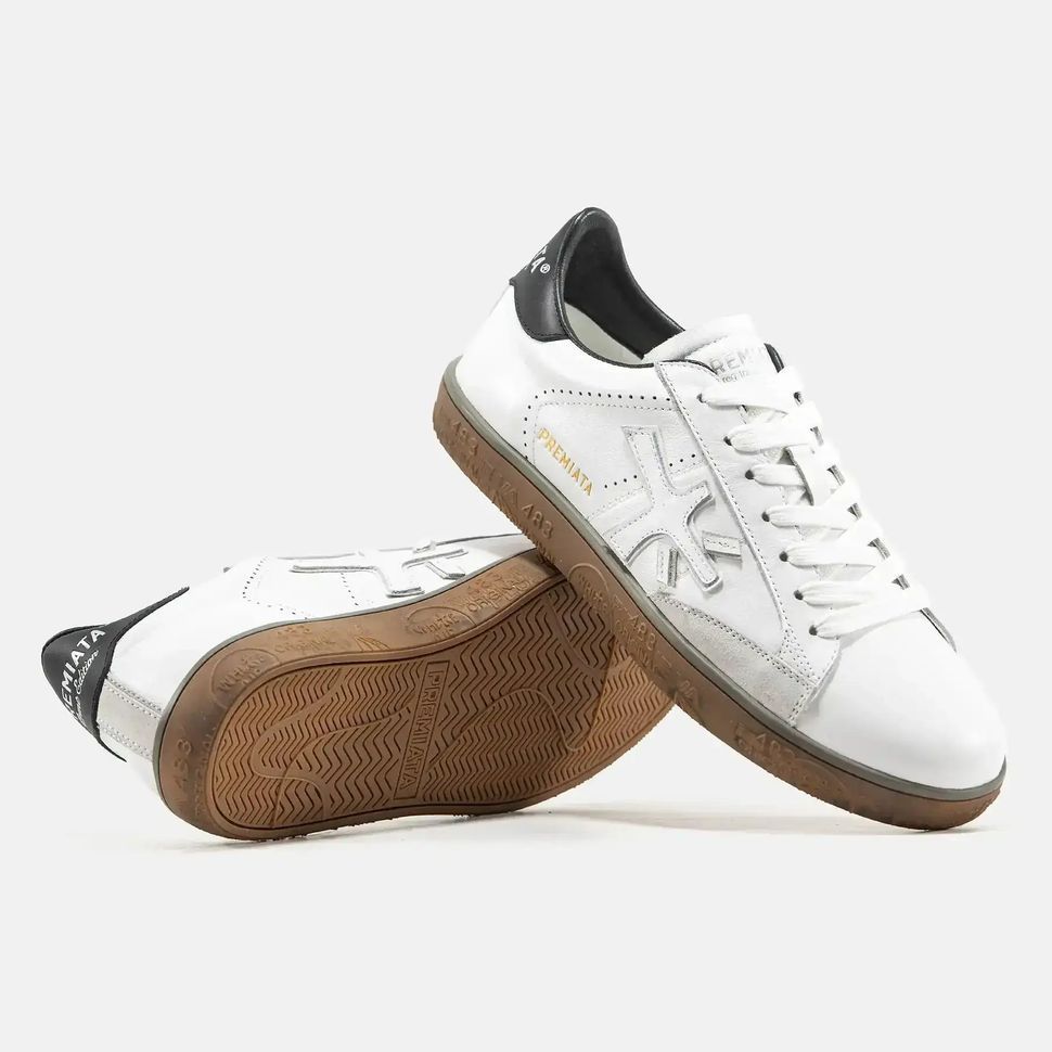 Premiata Steven White Gold Black Gum, 40