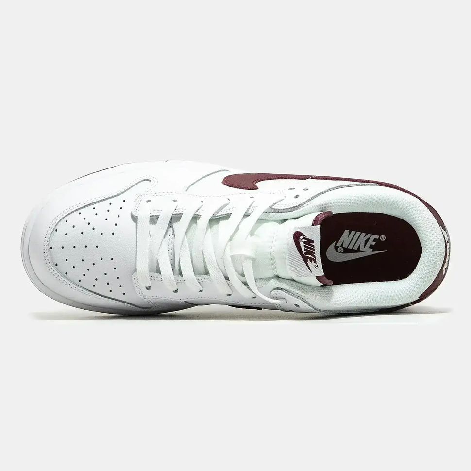 Nike Dunk Low White Team Red