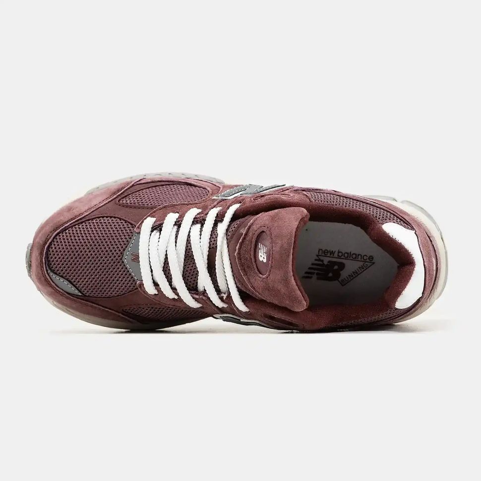 New Balance 2002R Burgundy Grey White