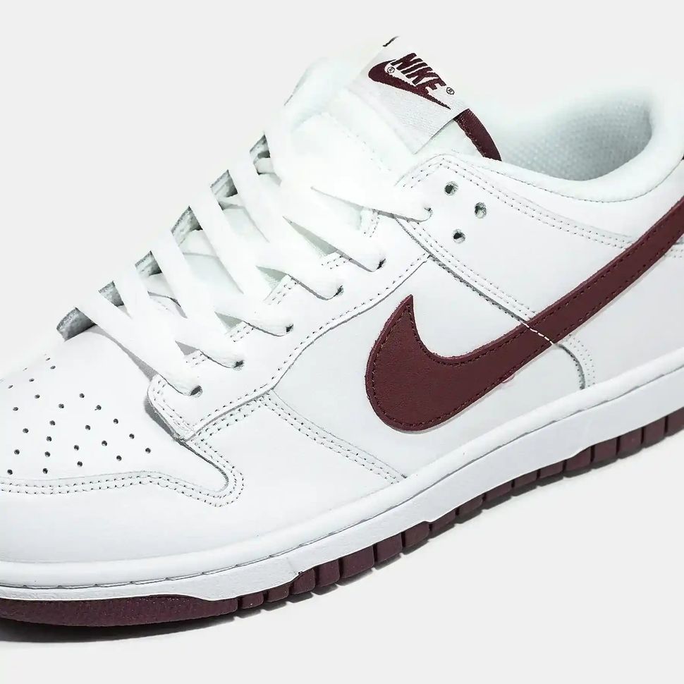 Nike Dunk Low White Team Red