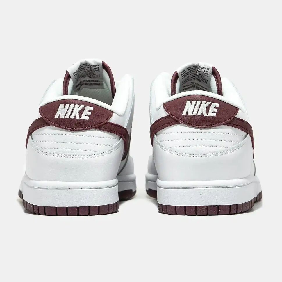 Nike Dunk Low White Team Red