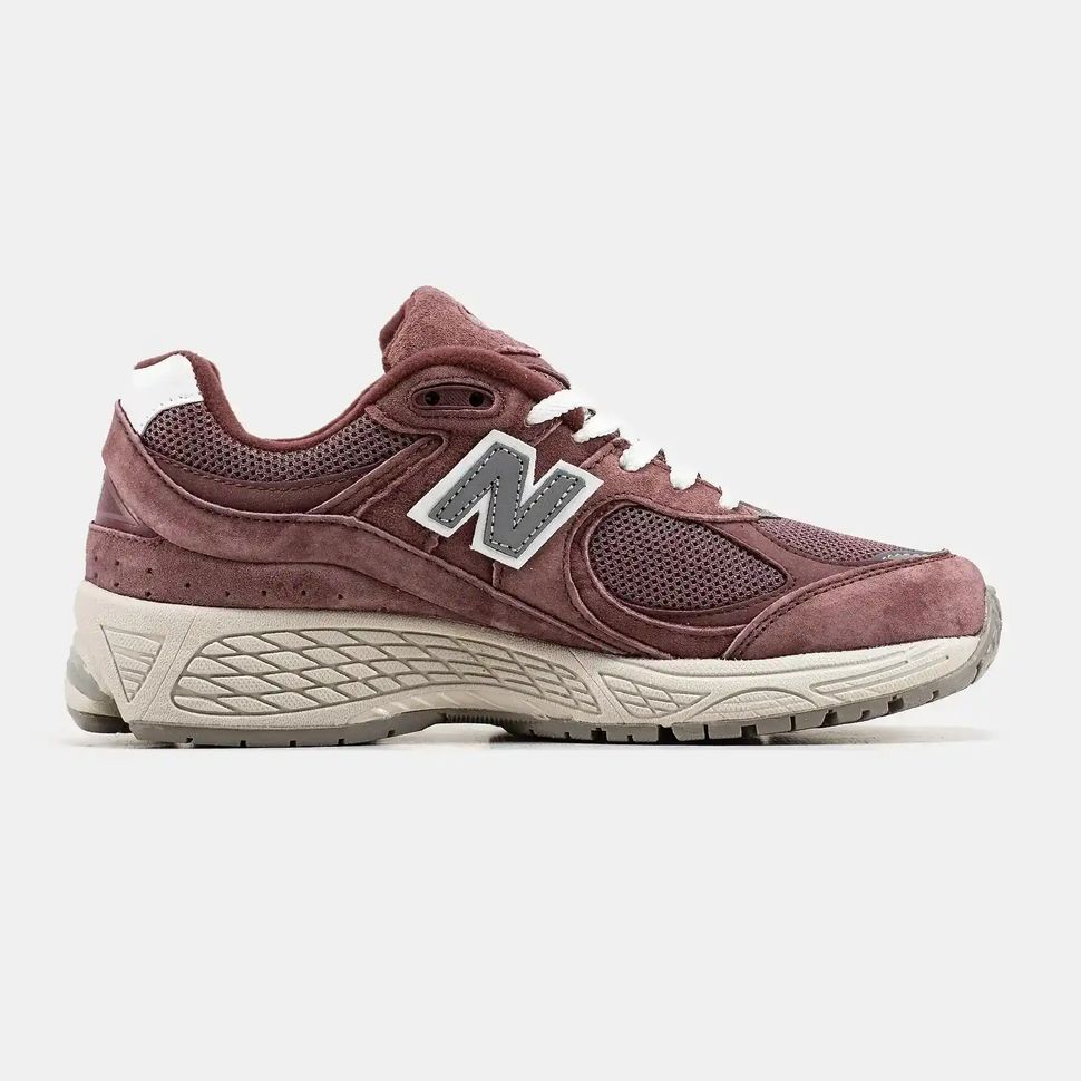 New Balance 2002R Burgundy Grey White