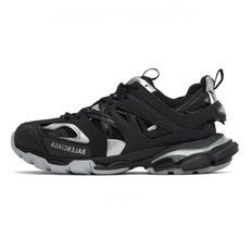 Balenciaga Track Black Silver, 44