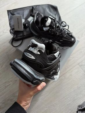 Balenciaga Track Black Silver, 44
