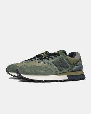New Balance 574 x Stone Island Green Black