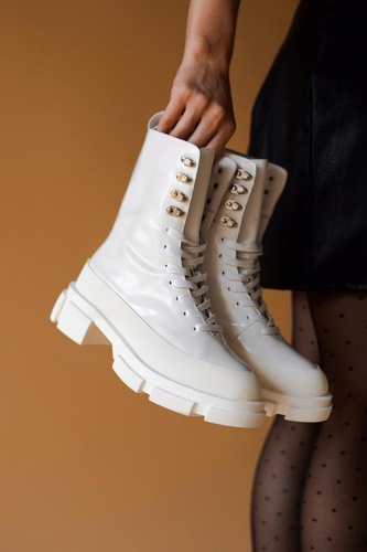 BOTH Gao High Boots White