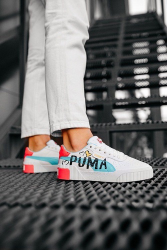 Puma Cali White Red «Logo PUMA»