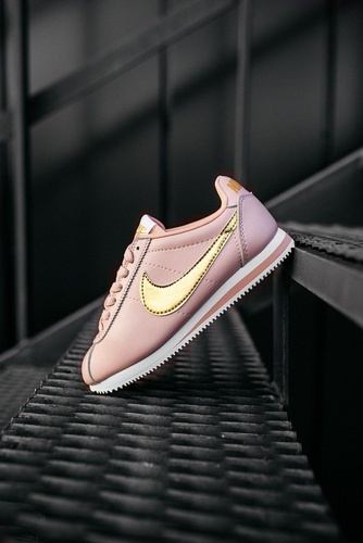 Кроссовки Nike Cortez Pink Gold 995 фото