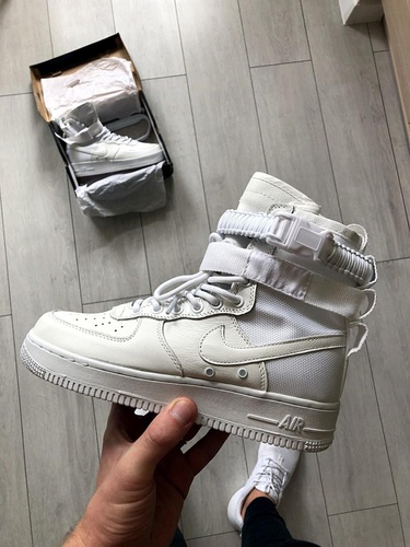 Кросівки Nike Special Fled Air Force 1 White 387 фото