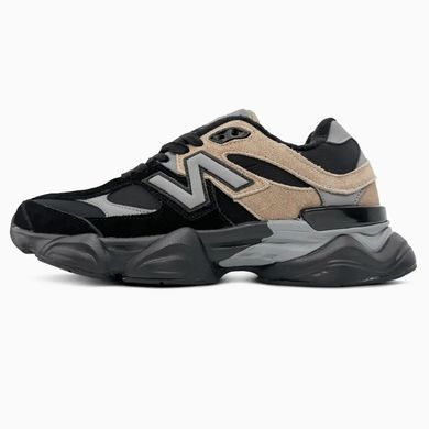 New Balance 9060 Black Brown Grey Thermo, 36