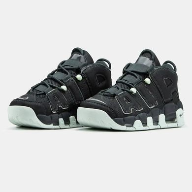 Nike Air More Uptempo Black Mint Grey