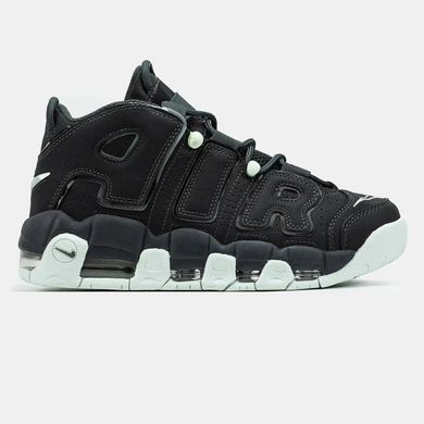 Nike Air More Uptempo Black Mint Grey