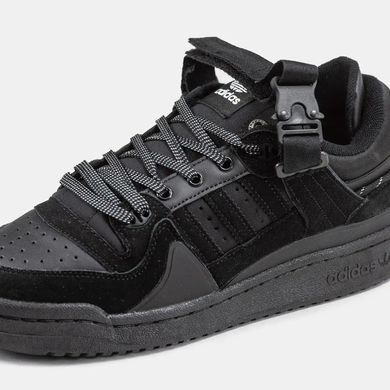 Adidas Forum x Bad Bunny Buckle Low &ldquo;Triple Black&rdquo;, розмір 36