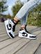 Баскетбольні кросівки Nike Air Jordan 1 Retro Mid Tuxedo 7118 фото 4
