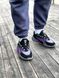 Кросівки Adidas Ozelia Black Violet Green 6327 фото 5