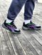 Кросівки Adidas Ozelia Black Violet Green 6327 фото 1