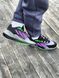 Кросівки Adidas Ozelia Black Violet Green 6327 фото 4