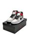 Баскетбольні кросівки Nike Air Jordan 1 High Grey Black Red 1060 фото 8