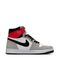 Баскетбольні кросівки Nike Air Jordan 1 High Grey Black Red 1060 фото 2
