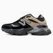 New Balance 9060 Black Brown Grey Thermo, 36
