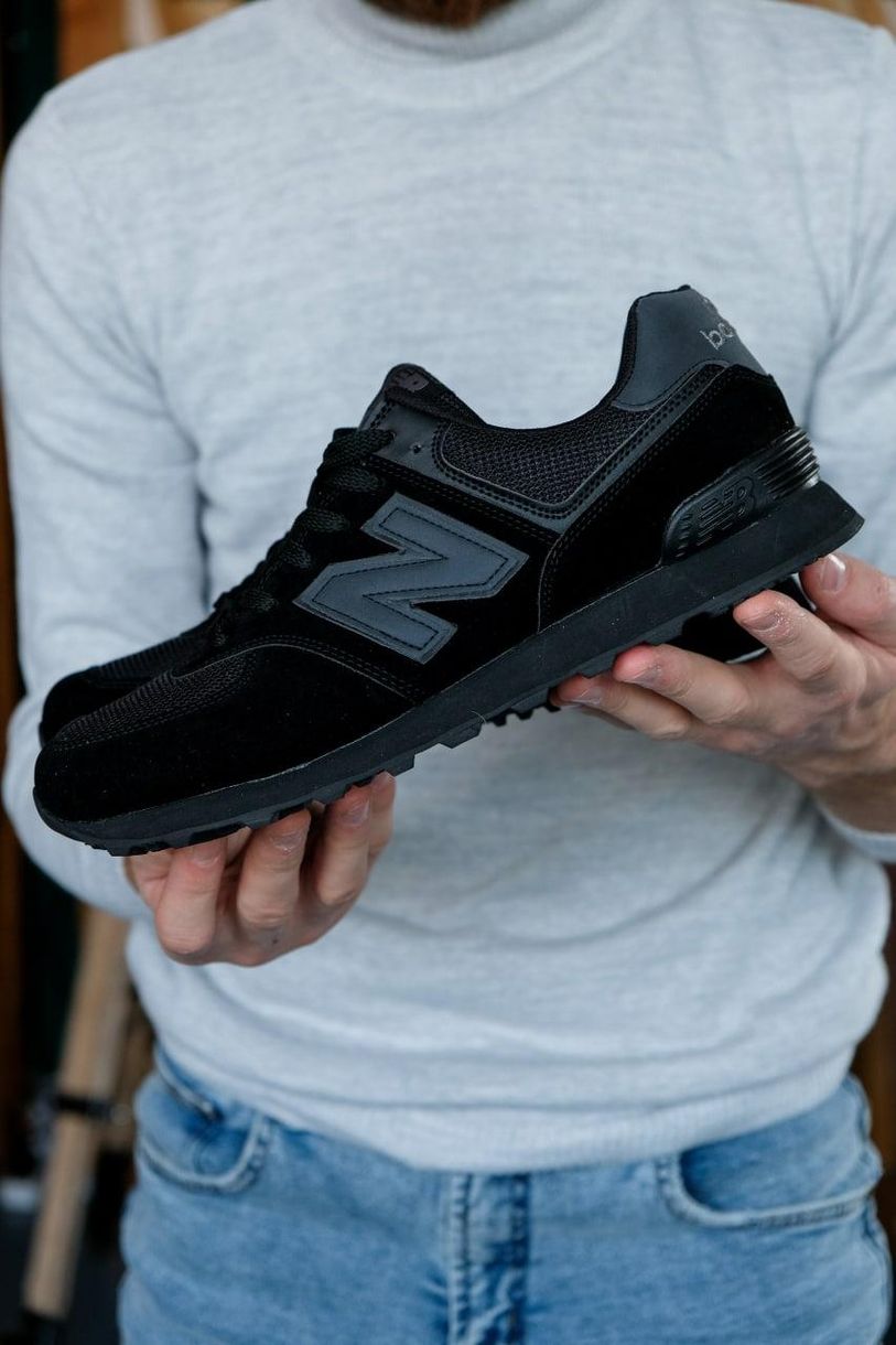 Кросівки New Balance 574 Full Black 2 3651 фото