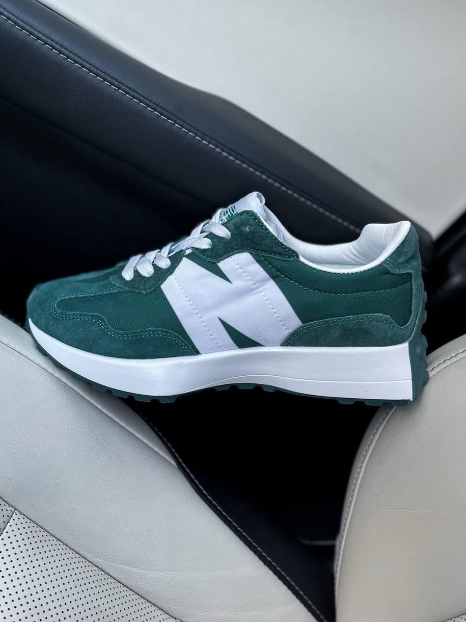 Кроссовки New Balance 327 Green 3766 фото