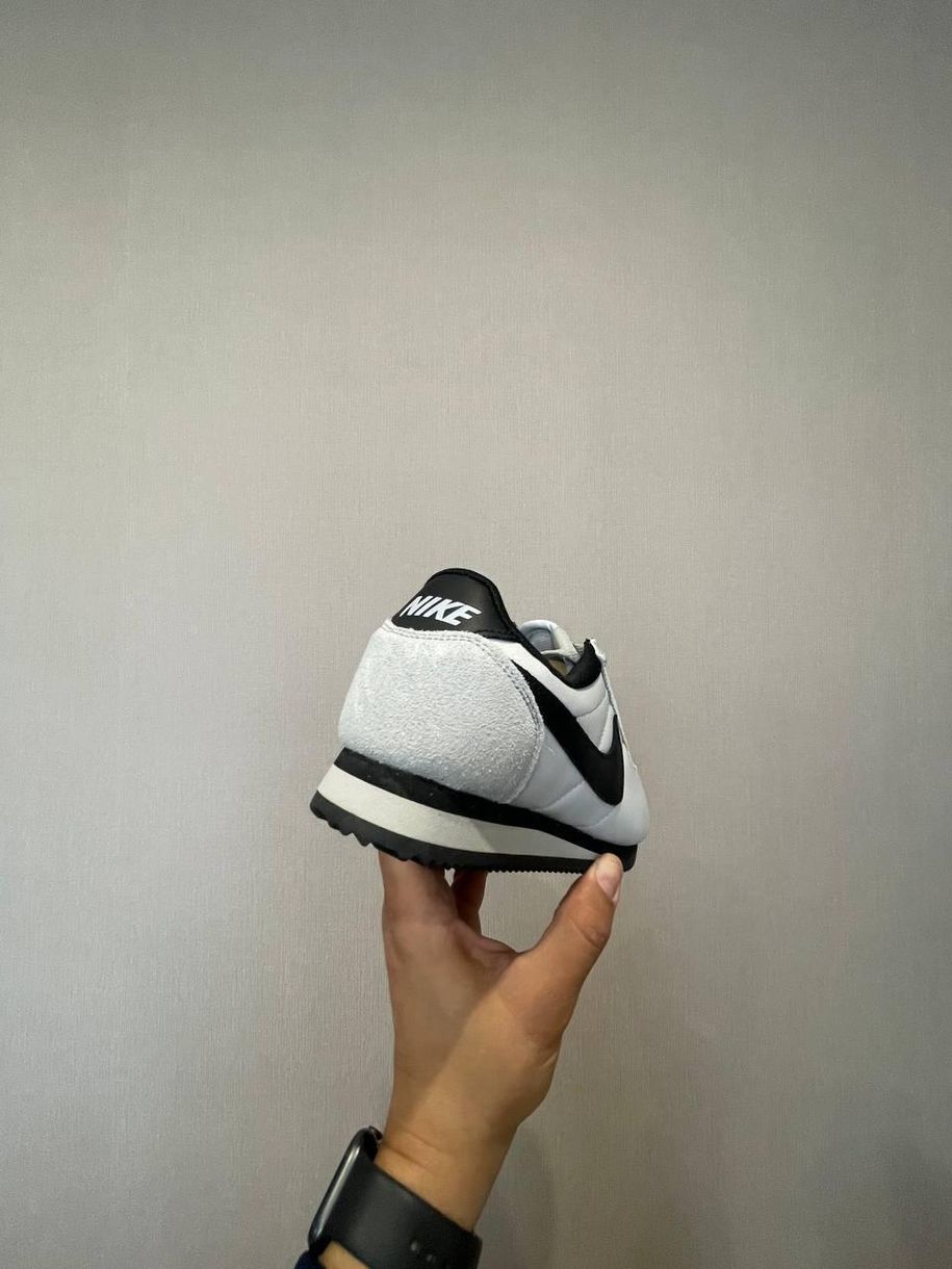Кросівки Nike Cortez White Black Classic Leather 7441 фото