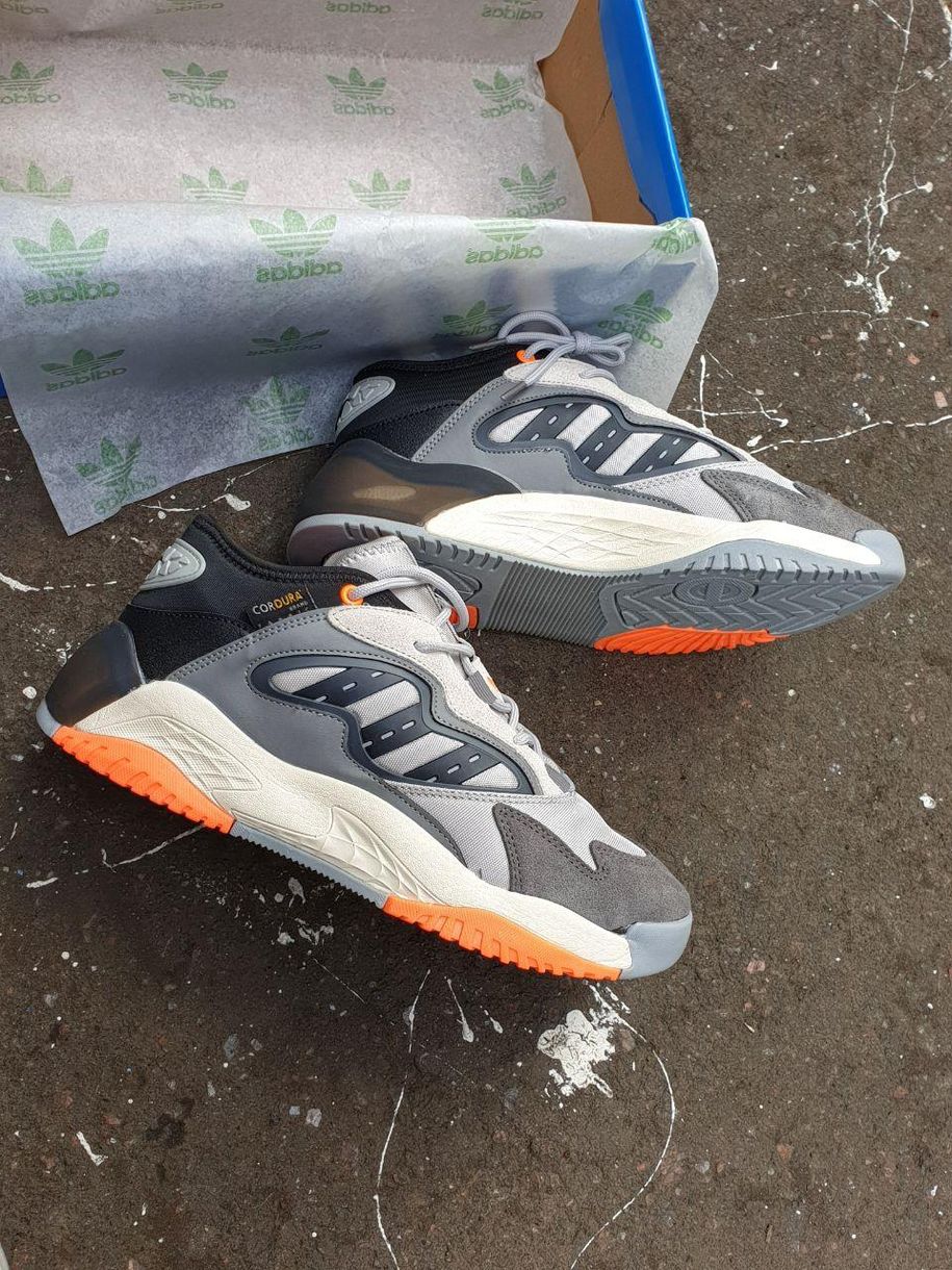 Кроссовки Adidas Streetball 2 Grey Black Orange 2617 фото