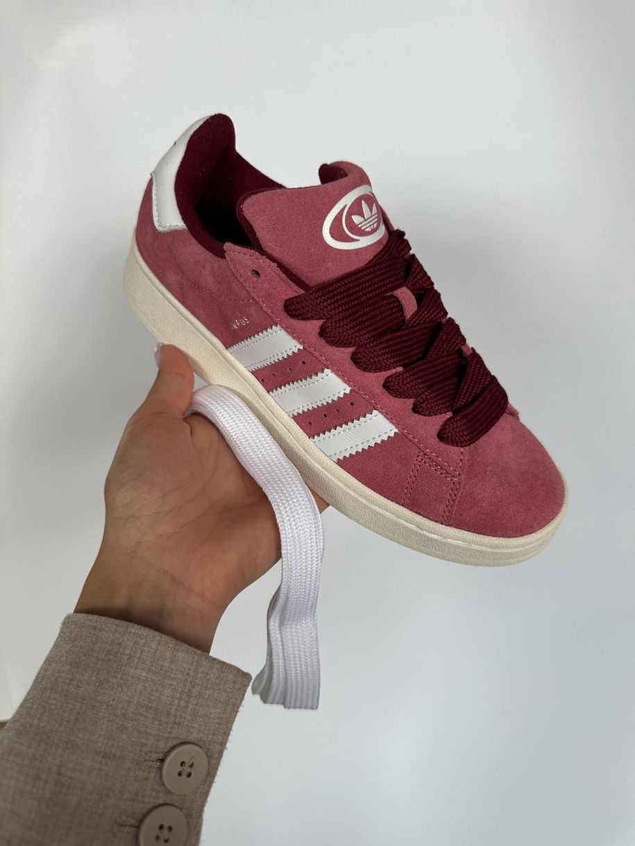 Кроссовки Adidas Campus 00s Pink/White 9411 фото