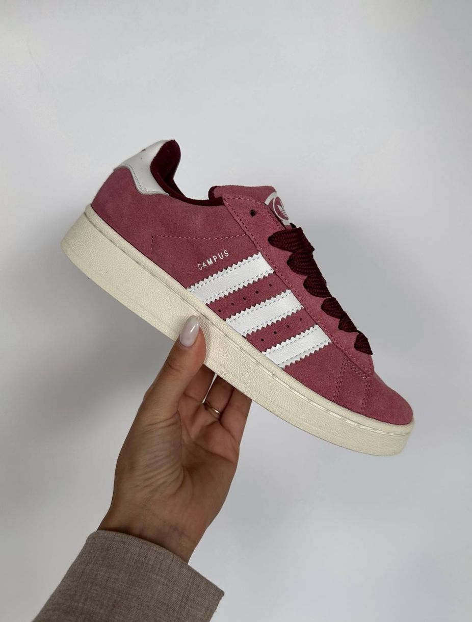 Кроссовки Adidas Campus 00s Pink/White 9411 фото